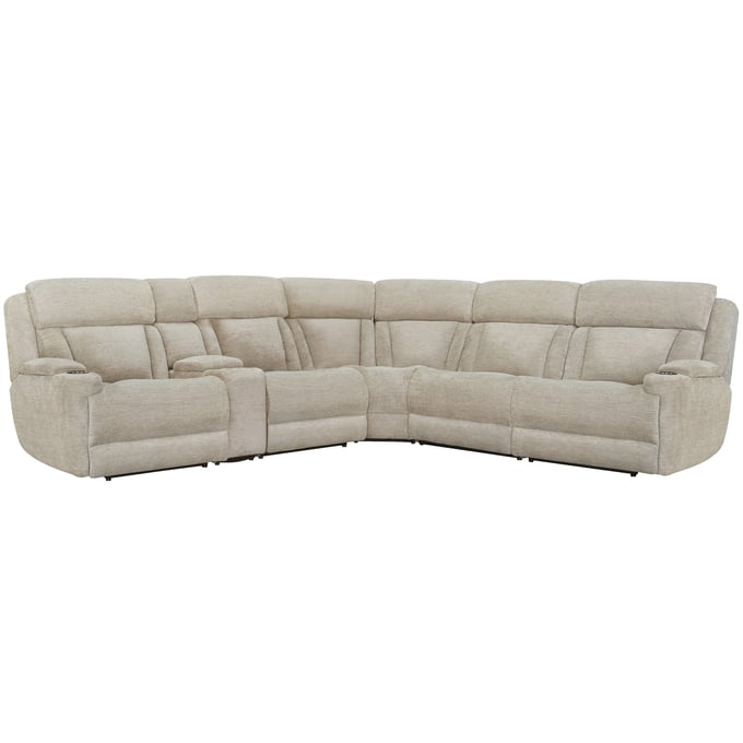 Parker House Dalton Beige 6pc Modular Power Reclining Sectional PKH-MDAL-PACKT-H-LFA