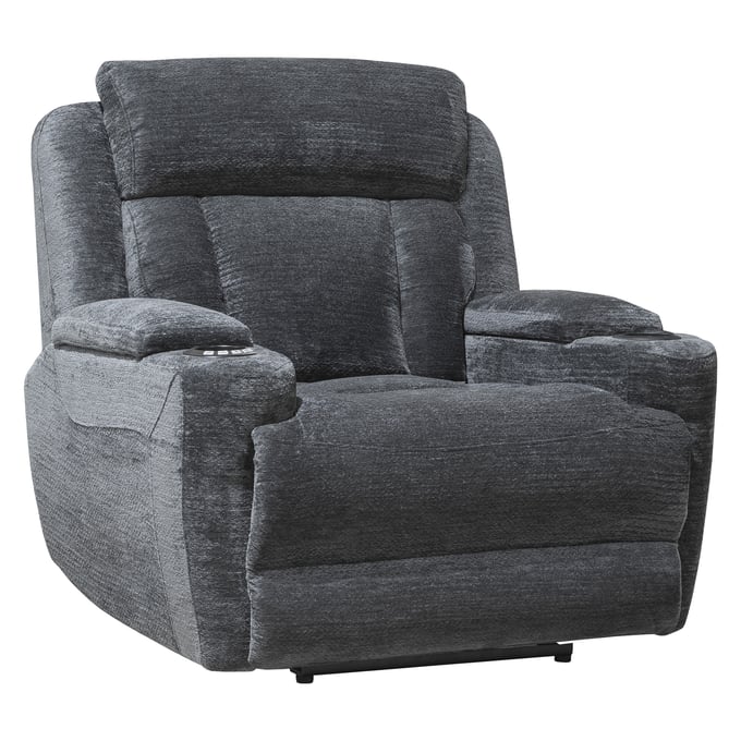 Parker House Dalton Dark Grey Power Recliner PKH-MDAL812PH-LCH