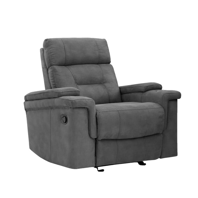 Parker House Diesel Manual Grey Glider Recliner PKH-MDIE812G-CGR