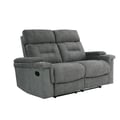 Parker Living Diesel Manual - Cobra Grey Reclining Loveseat