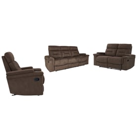 Parker House Diesel Manual Brown 3pc Living Room Set