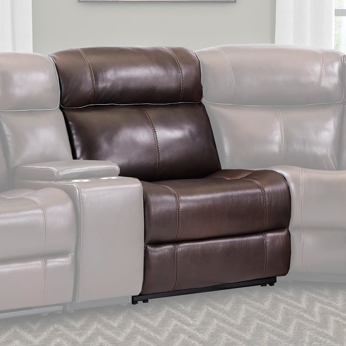 Parker House Eclipse Dark Brown Power Armless Recliner PKH-MECL810P-FBR