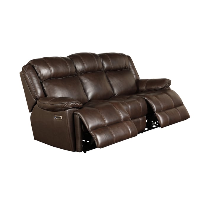 Parker House Eclipse Dark Brown Power Reclining Sofa PKH-MECL832PH-FBR