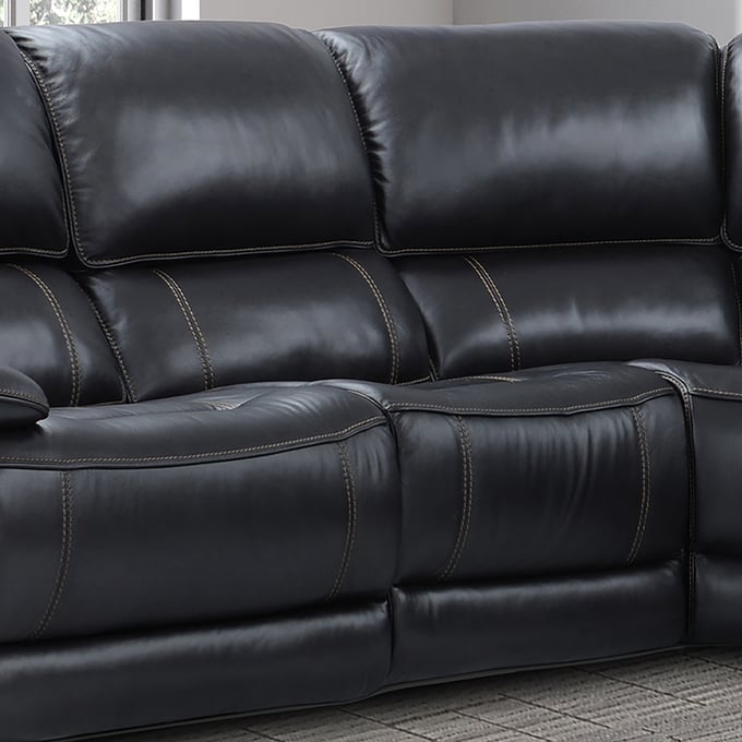 Parker House Empire Black Power Armless Recliner PKH-MEMP810P-VBY