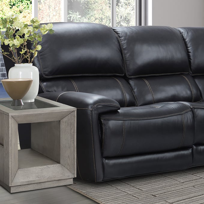 Parker House Empire Black Power Left Arm Facing Recliner PKH-MEMP811LPH-VBY