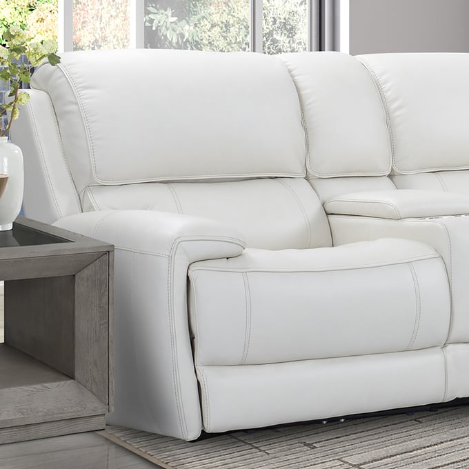 Parker House Empire White Power Left Arm Facing Recliner PKH-MEMP811LPH-VIV