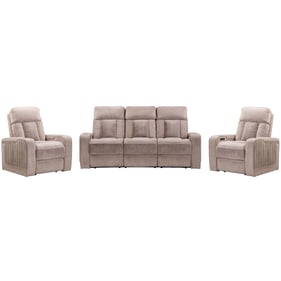 Parker House Equinox Tan Power Reclining Sofa and Two Recliners