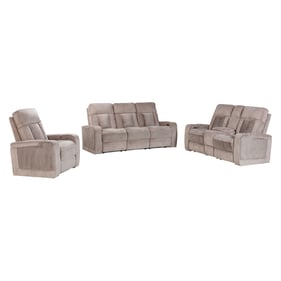 Parker House Equinox Tan Power Reclining 3pc Living Room Set