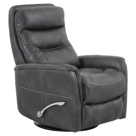 Parker House Gemini Dark Grey Swivel Glider Recliner