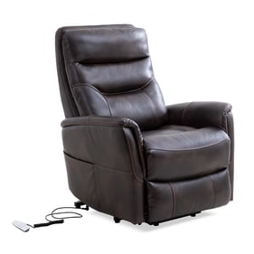 Parker House Gemini Dark Brown Power Lift Recliner with Articulating Headre...