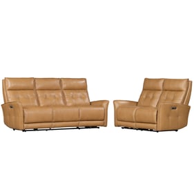 Parker House Gershwin Brown Zero Gravity Power 2pc Living Room Set