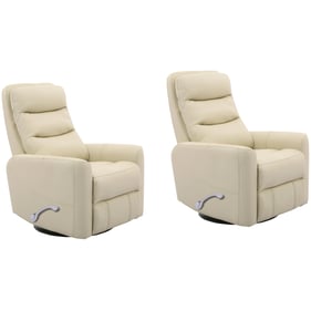 Parker House Hercules Beige Swivel Glider Recliner