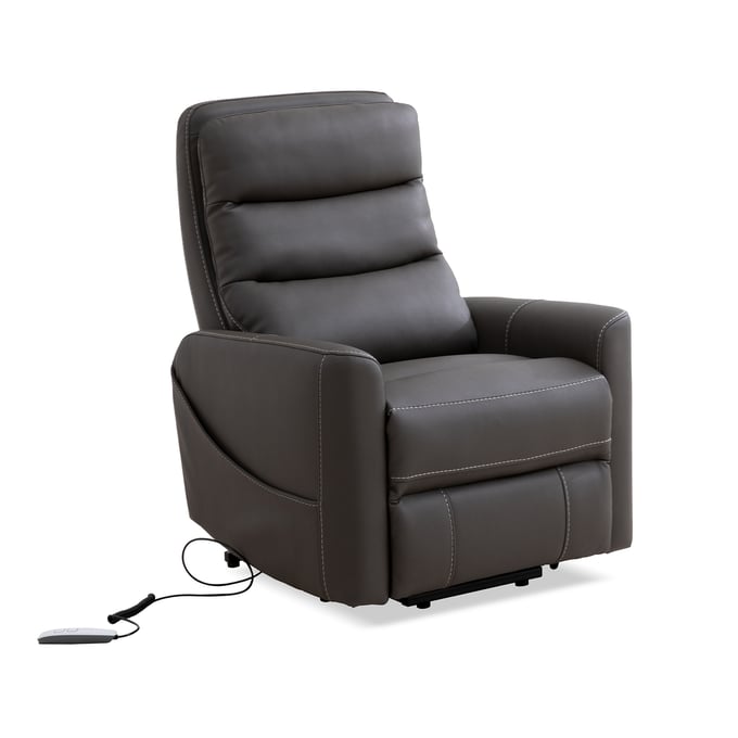 Parker House Hercules Grey Power Lift Recliner with Articulating Headrest PKH-MHER812LIFT-HAZ