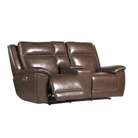 Parker House Jameson Dark Brown Power Zero Gravity Console Loveseat