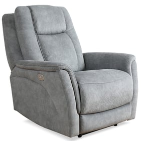 Parker House Linus Grey Zero Gravity Power Recliner