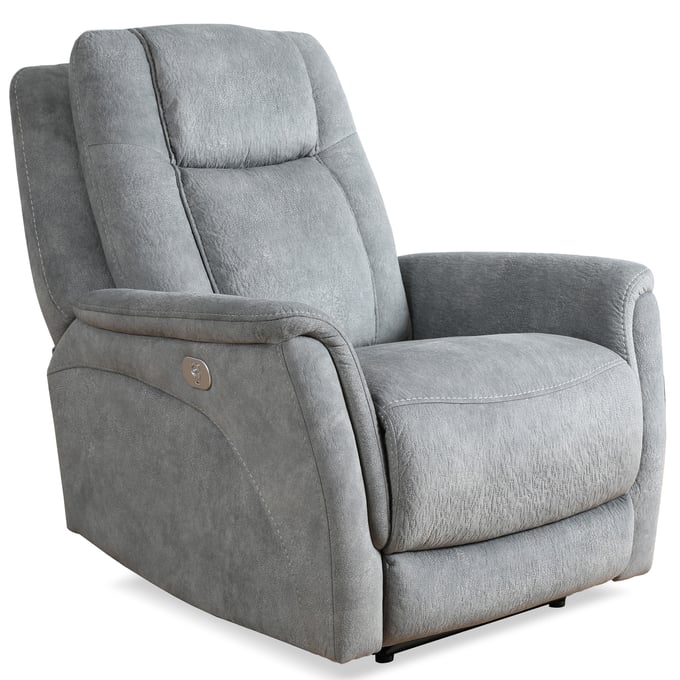 Parker House Linus Grey Zero Gravity Power Recliner PKH-MLIN812PHZ-HGY