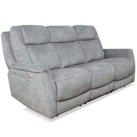 Parker House Linus Grey Zero Gravity Power Reclining Sofa