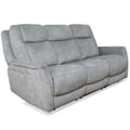 Parker Living Linus - Hudson Grey Zero Gravity Power Reclining Sofa