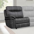 Parker Living Mason - Charcoal Power Left Arm Facing Recliner