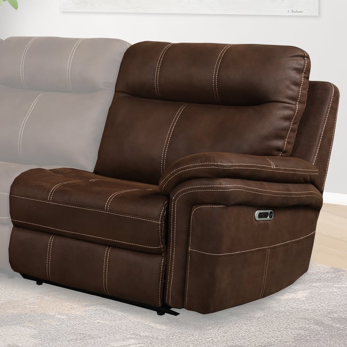 Parker House Mason Brown Power Right Arm Facing Recliner PKH-MMA811RPH-DK