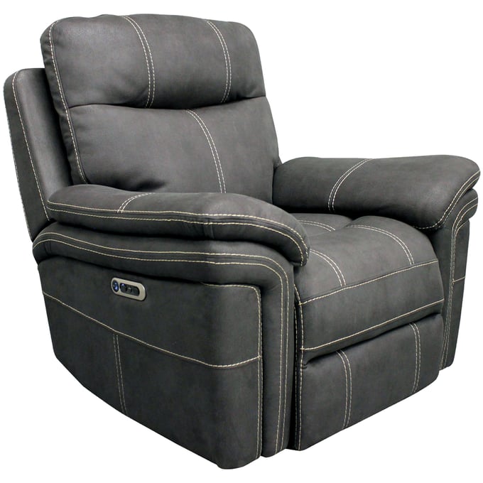 Parker House Mason Grey Power Recliner PKH-MMA812PH-CHA