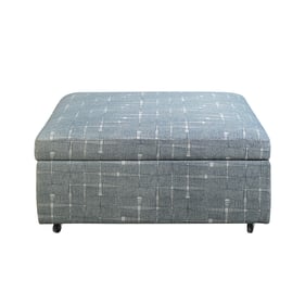 Parker House Madison Blue Ottoman