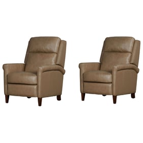 Parker House Northfield Tan Manual 2pc Recliner Set