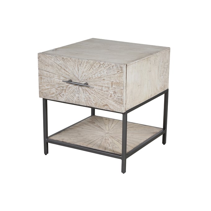 Parker House Crossings Monaco Beige End Table PKH-MON02