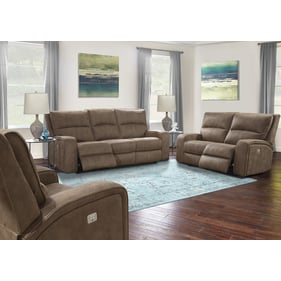 Parker House Polaris Brown 3pc Living Room Set