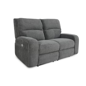 Parker House Polaris Bizmark Grey Power Reclining Loveseat