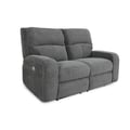 Parker Living Polaris - Bizmark Grey Power Reclining Loveseat