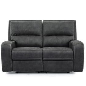 Parker House Polaris Dark Grey Power Reclining Loveseat