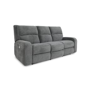 Parker House Polaris Bizmark Grey Power Reclining Sofa