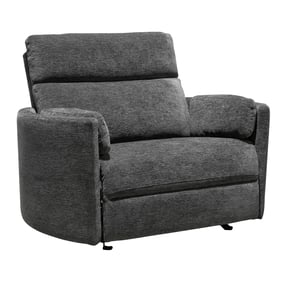 Parker House Radius Xl Dark Grey Wide Power Glider Recliner