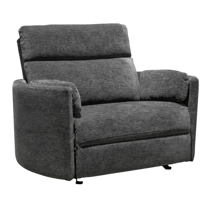 Parker House Radius Xl Dark Grey Wide Power Glider Recliner PKH-MRAD812GP-XL-MED