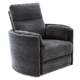 Parker House Radius Dark Grey Power Swivel Glider Recliner