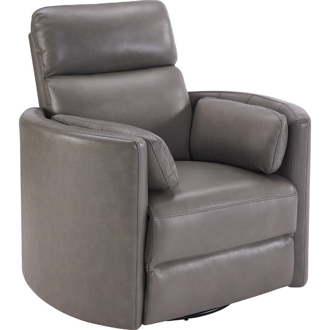 Parker House Radius Heron Leather Power Swivel Glider Recliner PKH-MRAD812GSP-P25-FHE