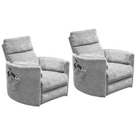 Parker House Radius Light Grey Power Lift Recliner