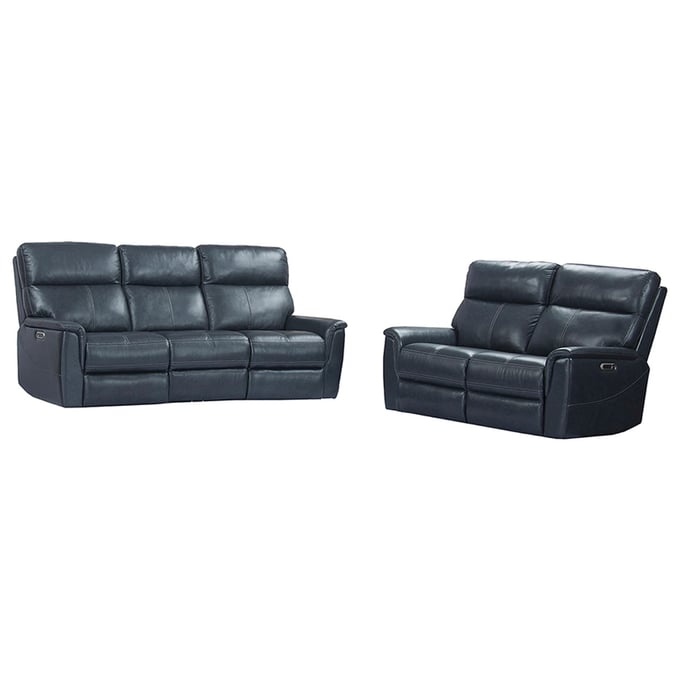 Parker House Reed Blue Power Reclining 2pc Living Room Set PKH-MREE-32PHL-IND