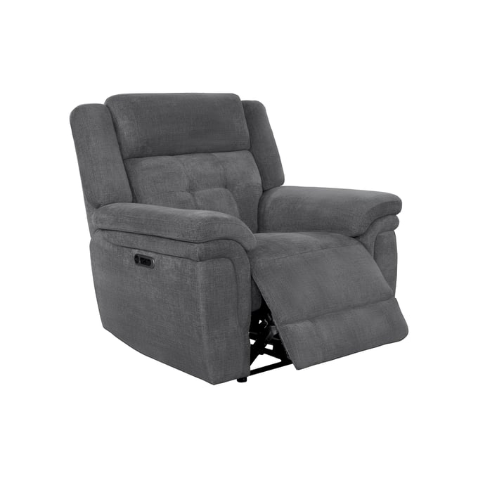 Parker House Richland Grey Power Recliner PKH-MRIC812PH-BRGR