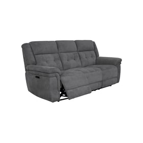 Parker House Richland Grey Power Reclining Sofa