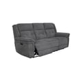 Parker Living Richland - Bristol Grey Power Reclining Sofa