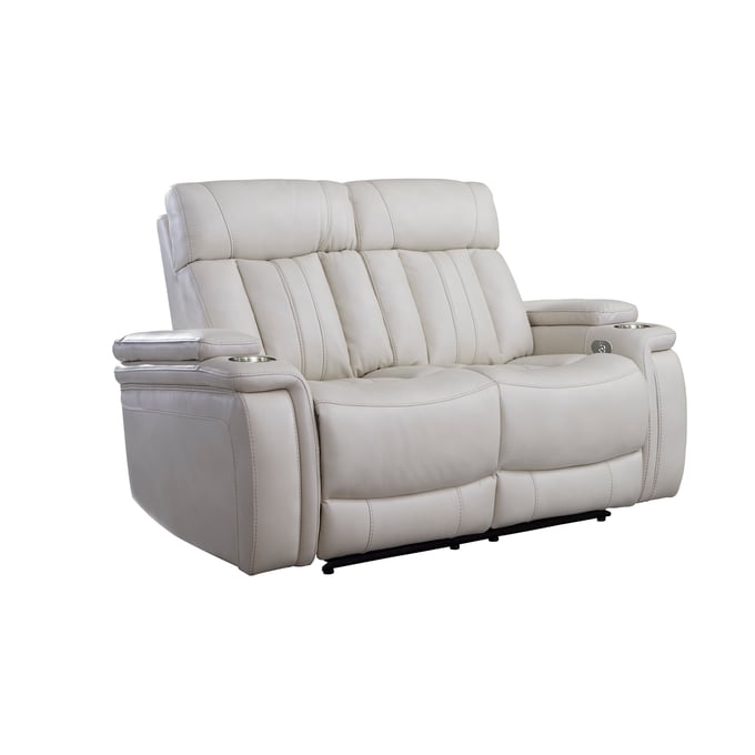 Parker House Royce Off White Power Reclining Loveseat PKH-MROY822PH-FNI