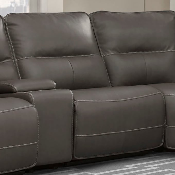 Parker House Spartacus Grey Armless Recliner PKH-MSPA810-HAZ