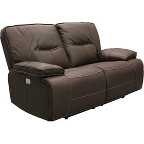 Parker House Spartacus Dark Brown Power Reclining Loveseat