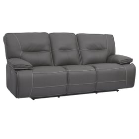 Parker House Spartacus Grey Power Reclining Sofa