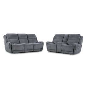 Parker House Spencer Grey Power Reclining 3pc Living Room Set