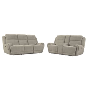 Parker House Spencer Light Grey Power Reclining 3pc Living Room Set