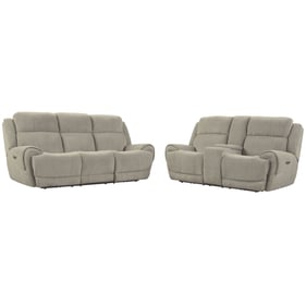 Parker House Spencer Light Grey Power Reclining 2pc Living Room Set