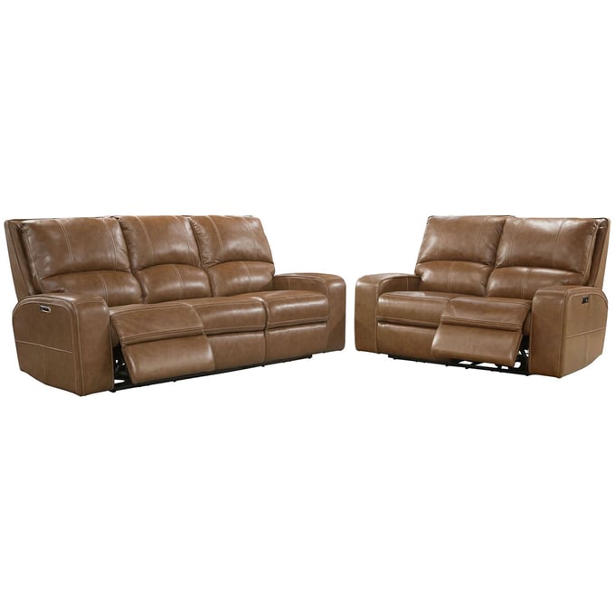 Parker House Swift Brown Power Reclining 2pc Living Room Set PKH-MSWI-32PH-BOU